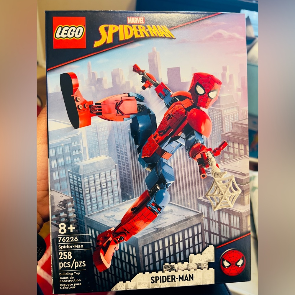 LEGO Spider-Man Action Building Set - Red and Blue 76226